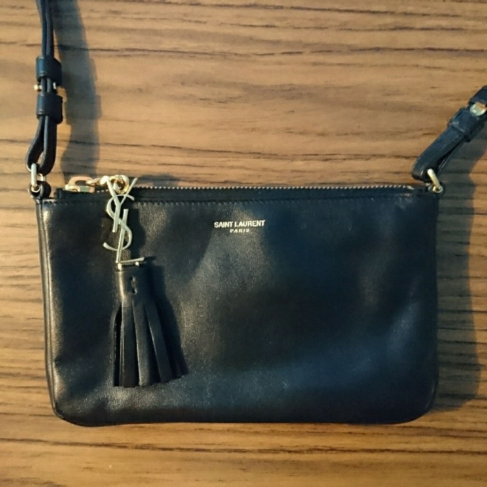 Ysl Cross Body Small Black